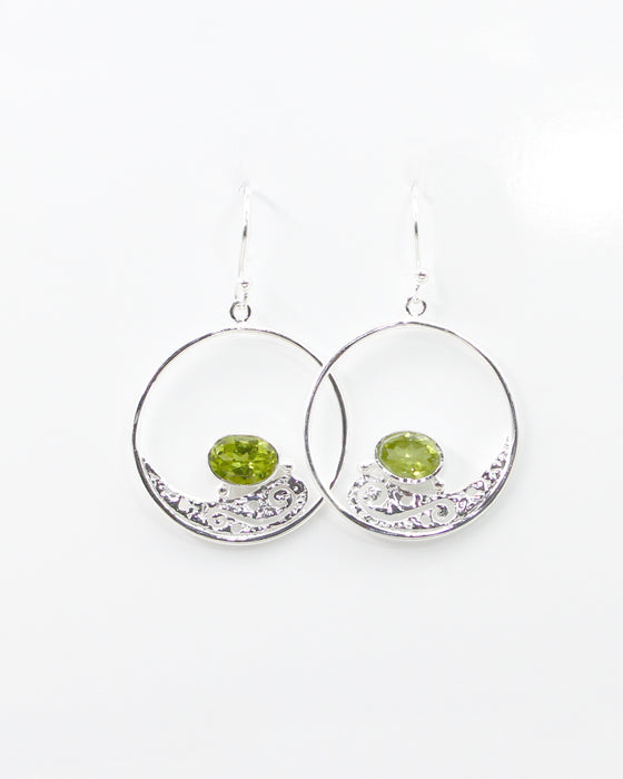 Ohrring Peridot