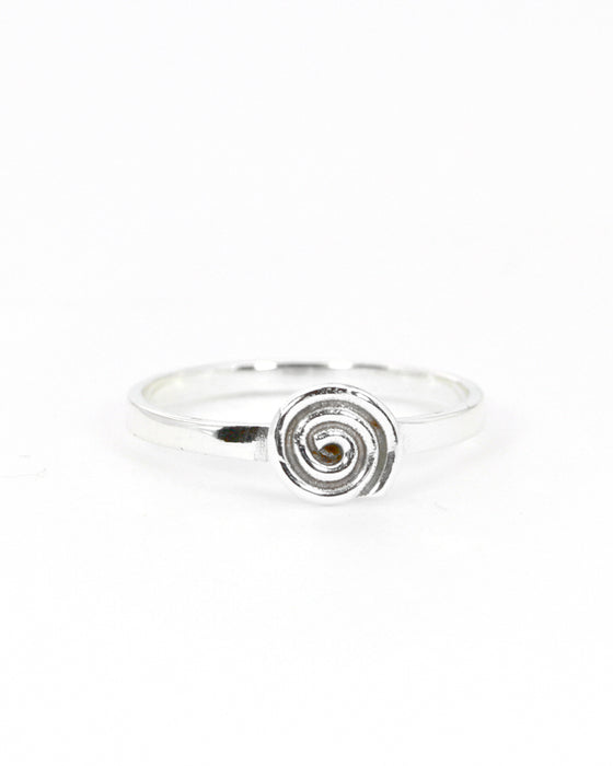 Tribal Silber Stackring