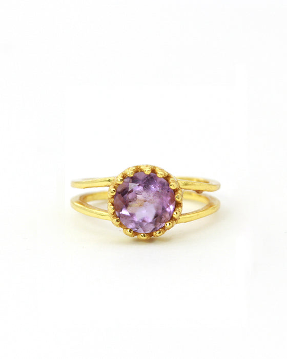 Ring Krönchen Edelstein