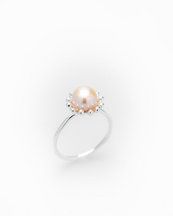 Perl Ring Pink Prinzessin