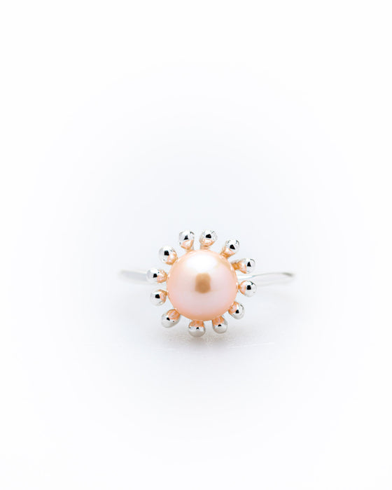 Perl Ring Pink Prinzessin