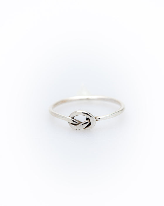 Ring Silber Knot
